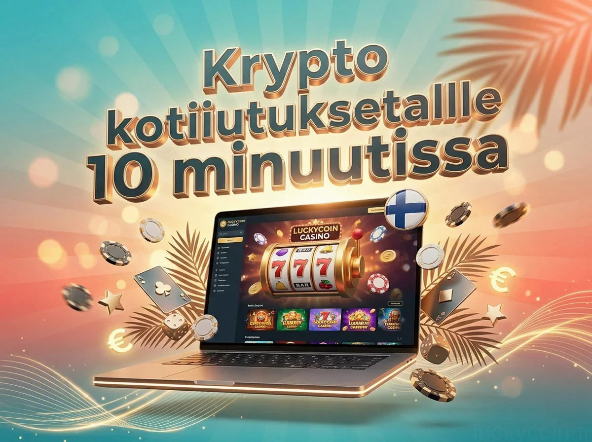 Kryptokotiutuksetalle 10 minuutissa